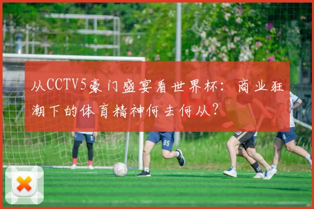 从CCTV5豪门盛宴看世界杯：商业狂潮下的体育精神何去何从？